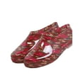 thumbnail image 1 of GENILU Women's Waterproof Rain and Garden Shoe with Comfort Insole Flower Print Slip on Water Shoes Outdoor Work Booties, 1 of 6