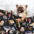thumbnail image 3 of Pofeuu Mushrooms and Autumn Leaves Print Puppy Blanket,Dog Blankets,Pet Blanket Cozy Cat Blankets for Indoor Cats, Fuzzy Pet Blanket for Kitten Doggy Dog Blankets-Small, 3 of 8