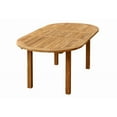 thumbnail image 4 of Anderson Teak Bahama 78" Oval Teak Extension Table in Natural, 4 of 4