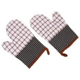 thumbnail image 5 of 2 guantes de algodón resistentes al calor para horno microondas, barbacoa y ollas., 5 of 5