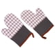 thumbnail image 5 of 2 guantes de algodón resistentes al calor para horno microondas, barbacoa y ollas., 5 of 5