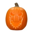 thumbnail image 6 of Halloween Large Pumpkin Decoration, Halloween Jack O Lantern Pumpkin Light with Glowing Cutout Design, Pumpkin Ornament for Indoor Outdoor Party Holiday Display Decor, 6 of 7
