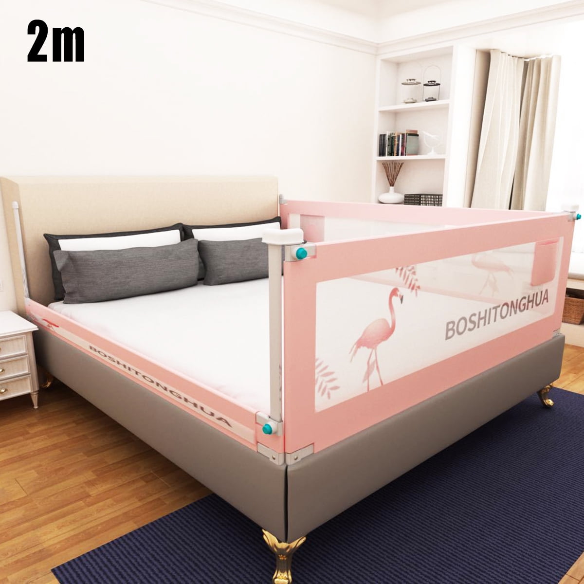 bed with baby bed built in