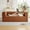 Orange, variant on 74.1" Convertible Sofa Bed,Corduroy Futon Couch with Storage Pocket,4-in-1 Folding Pull Out Sleeper Couch Bed, 3-Seater Floor Couch,No Assembly Boneless Couch for Living Room