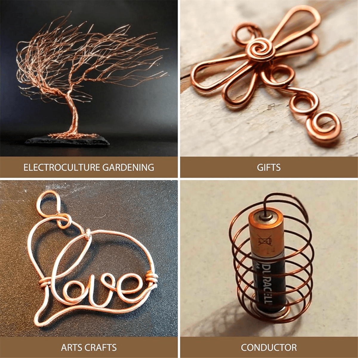 99.9% Dead Soft Copper Wire, 20 Gauge/ 0.8 mm Diameter, 328 Feet/ 100 M, 1 Pound Spool Pure Copper Wire
