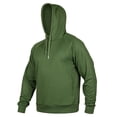 thumbnail image 3 of Sudadera Deportiva Wilson para Hombre Ion Hoodie con Gorro Color Verde Militar Talla EG, 3 of 4