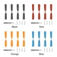 thumbnail image 2 of 8pcs Hélices Ruido Drones para Dji Flip () Rojo, 2 of 7