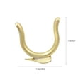 thumbnail image 2 of QUMIIRITY 1Pack Copper Golden Trumpet For Trumpet Accessories, 2 of 8