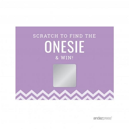 Scratch Off Game Cards Lavender Chevron Baby Shower Games 30 Pack Scratch Off Game Cards Lavender Chevron Baby Shower Games 30 Pack
