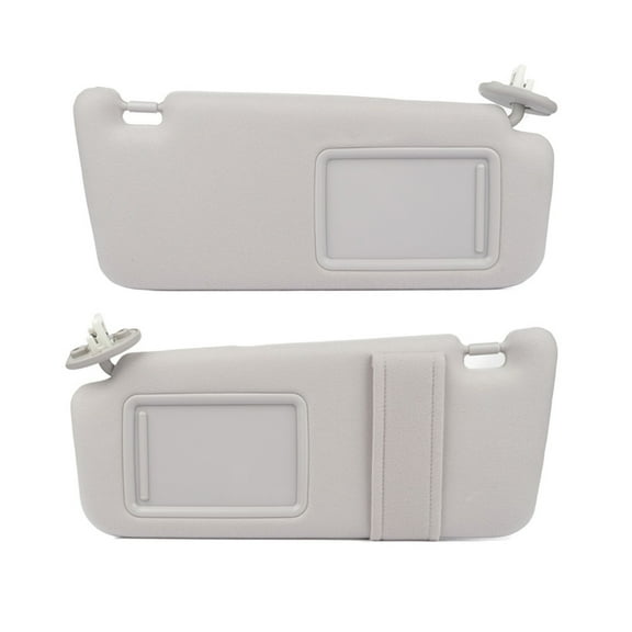 ECCPP 74320-0T022-B1 Gray Sun Visor Left & Right fit for 2009-2016 for Toyota venza Automobile Windshield Visor with Sunroof