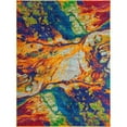 thumbnail image 1 of Unique Loom Calypso Tapis sur-Teint 9' x 12' Rectangle Multi/or, 1 of 1