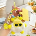 thumbnail image 5 of Plush Toy Keychain - Cute Stuffed Animal Keychain for Bags, Keys & Backpacks, Perfect Small Gift for Adults & Toy Lovers, Toy on Keychain, J, 5 of 7