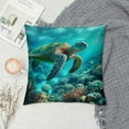 thumbnail image 2 of Leisuo Sea Turtle case for Hair and Skin Pillowcase - Slip Cooling Covers with Envelope Closure, 2 of 5