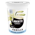 thumbnail image 2 of Liberte Greek 0% Yogurt, Vanilla, High Protein 1Kg, 2 of 12