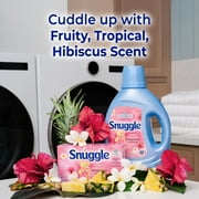 Snuggle Fabric Softener Dryer Sheets, Island Hibiscus & Rainflower, 70 Count