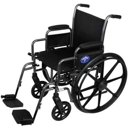 Jet 3 Ultra Power Wheelchair - Medline K1 Basic Wheelchair, 16
