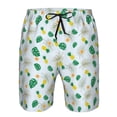 thumbnail image 4 of Naloa Pineapple Men's Beach Shorts, Surfing shorts, Swim trunks, Quick Dry Swim Trunks for Surfing Beach Fun - XX-Large, 4 of 9