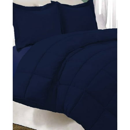 Bed In A Bag 5 Piece With Cotton Sheets Twin Twin Xl Midnight