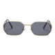 thumbnail image 3 of Gafas de sol para mujer, protección solar, modernas y cómodas, gafas de sol Y2K para senderismo. Negro, 3 of 9
