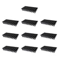 thumbnail image 4 of 10 piezas de bandeja de inicio de vivero de plántulas de material PP multiusos 54x28cm para 50 cuadrículas, 4 of 9