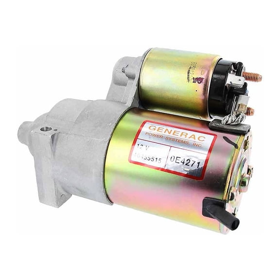 Genuine OEM Generac Heavy Duty Starter for Generator Motors / 0D9708, 0E42710SRV