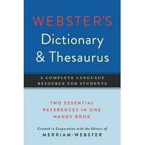 Merriam-Webster's Dictionary and Thesaurus (Paperback) - Walmart.com