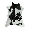 thumbnail image 2 of Natural Calfskin Throw Rug 2x3 Black White Classic 1 Piece, 2 of 4