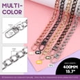 thumbnail image 2 of Juego de Cadenas Planas para Cuerpo con Correa de 40 cm en Colores Mixtos, 2 of 7