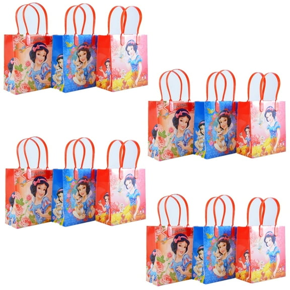 Disney Snow White Princess Birthday Party Loot Bags Birthday Goody Fun Gift Bag 12pack