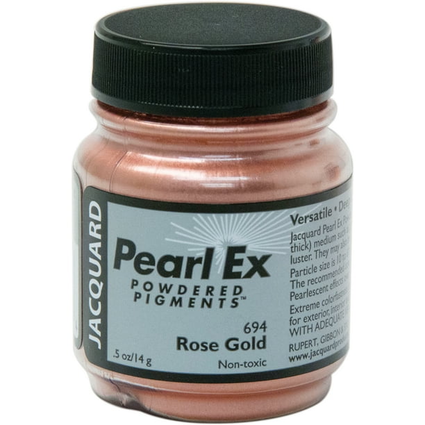 Jacquard Perle Ex Pigment en Poudre.5oz-Rose Or JPX-1694