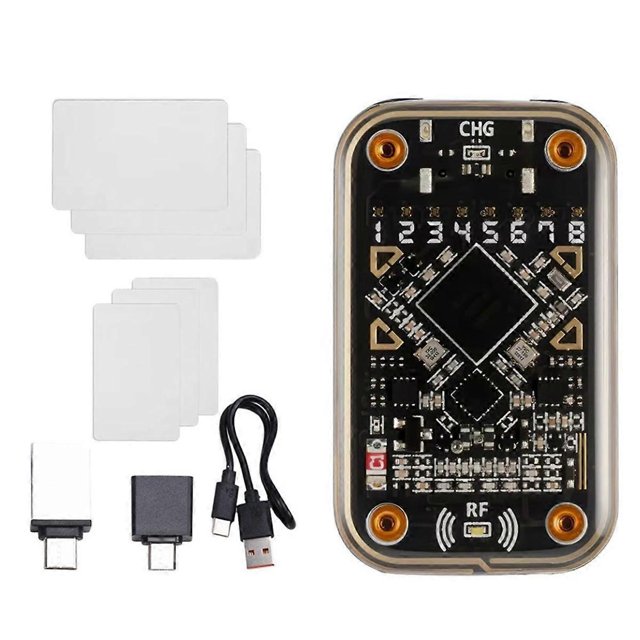 For Chameleon Ultra RFID Smart Chip Reader+3xCUID/UID Card Contactless Smart Card Emulator 125Khz 13.56Mhz Badge Decode