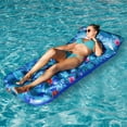 thumbnail image 4 of Flotadores inflables para piscina FinduWill, paquete de 2 con reposacabezas para adultos, 4 of 6