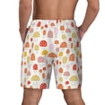 thumbnail image 4 of Goofa Cute Cartoon Mushrooms Printed Men's Swim Trunks Board Shorts Quick Dry Mens Swimming Trunks with Compression Liner,Breathable Fit Hawaii Beach Shorts-3X-Large, 4 of 9