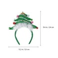 thumbnail image 2 of OULII Jingle Bell Headband Costume Accessory for Kids Green 1Pcs, 2 of 8