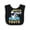 Black and White, variant on Inktastic Watch out I've Got My First Tooth Boys or Girls Baby Bib