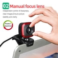 thumbnail image 2 of 480p HD Camera, 360 Degree Rotation Webcam, CC2000, Aim, Web Conference, ICQ, MSN Messenger, Yahoo Messenger, Skype, Etc, 2 of 6