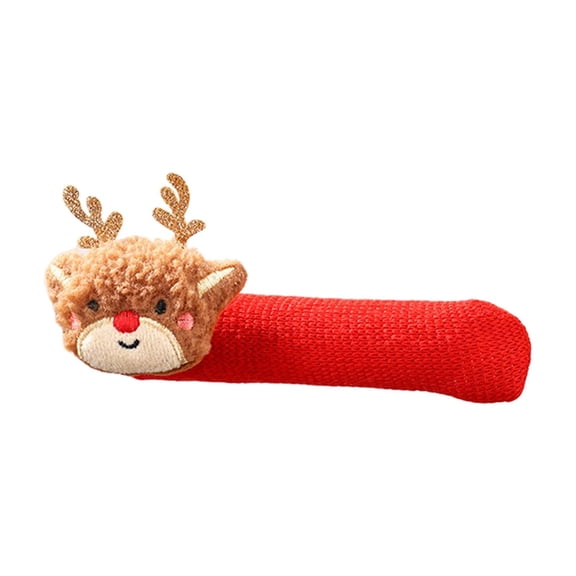 Virelaxpo Christmas Door Handle Decorations with Soft Material and Easy Installation, Festive Accents for Residential and Commercial Entrances, Reusable Design