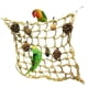 thumbnail image 1 of Red De Escalada Para Loros, Cuerda De Cáñamo, Hamaca Para Pájaros Con Juguetes De Nueces, Red Para Columpio De Pájaros Speravity PT002577-00, 1 of 5
