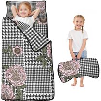 Pioneer Flower Floral Print Pattern Toddler Nap Mats for Kids Preschool,Sleeping Mat Bag or Kids,Toddler Sleeping Bag,Toddler Nap Mat or Daycare