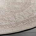 thumbnail image 3 of SAFAVIEH Reflection Lynna Traditional Area Rug, Beige/Cream, 10' x 10' Round, 3 of 5