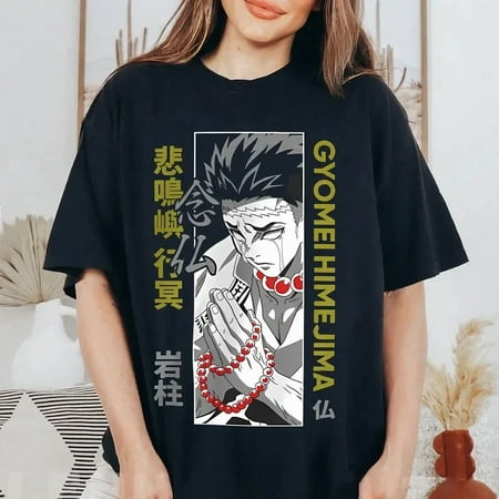 VINTAGE Hashira Himejima T-Shirt – Anime Unisex Manga