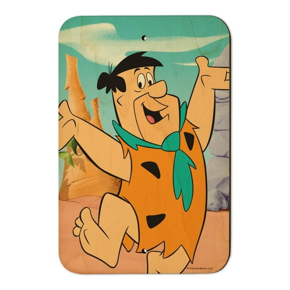 The Flintstones Fred Character Home Business Office Sign