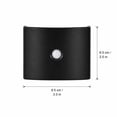 thumbnail image 3 of Motion Sensor LED Wall Light, Rechargeable Magnetic Mount Lamp with Auto On/Off, Cordless LED Night Light for Hallways & Stairs, Magnetic LED Light for Closets & Bathrooms, 3 of 4