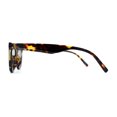 thumbnail image 4 of Womens Oversize Cat Eye Horn Rim Diva Sunglasses Tortoise Black, 4 of 4