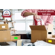 Royal Green Color-Coding Labels ( 50mm x 31mm) Box Label Stickers in Red 2x1.2 inch - 150 Pack