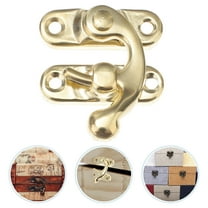 HEMOTON  10 Pcs Small Latch Latches Hinges for Box Jewelry