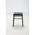 thumbnail image 4 of Safco Steel Backless Guest Stool in Glossy Black - 15.25"W x 18"H, 4 of 5