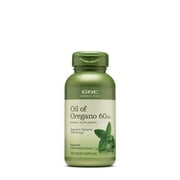 GNC Herbal Plus Oil of Oregano 60mg, 100 Capsules, Supports General Well-Being