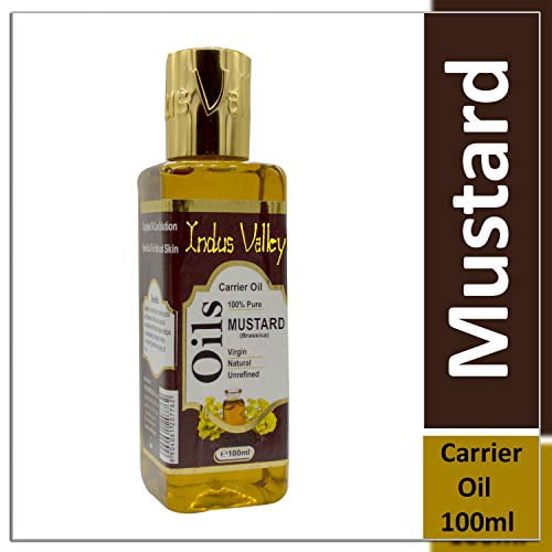 Indus Valley Mustard Oil 100 Natural Unrefined Organic Carrier