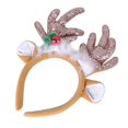 thumbnail image 2 of Cute Reindeer Headband Designed For Christmas Celebration Comfortably Fits Children And Girls 1Set, 2 of 3